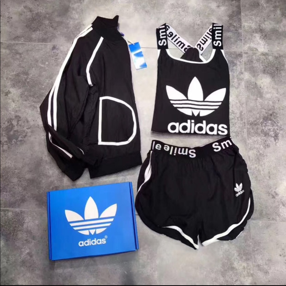 Adidas 3 piece slimwear